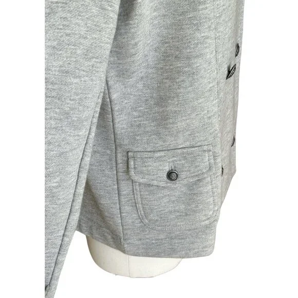 Vintage Talbots Petites Collared Button Up Long Sleeve Jacket Pockets Sz PM - Picture 9 of 13